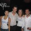 Aaron Gould and Ayre Head models at AiG Manila Members Only party