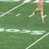 Shameless promotion on naked display at Obama rally