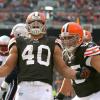 Peyton Hillis owns Madden 12 cover