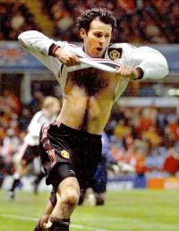 ryan giggs Ryan Giggs celebrates