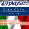 Playtech inks deal with Gala Coral; Ongame first to offer Italians cash games