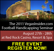 Vegas Insider Football Handicapping Seminar, an event for sportsbook gamblers and handicappers
