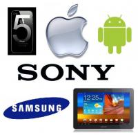 Samsung Apple Android Sony
