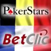 PokerStars Belgian site officially launches; Betclic complains about PMU