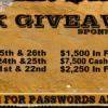 Global Gaming Events Continues $10K Giveaway Series sponsored by Colt Poker