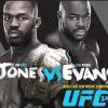 Jones-Evans main event highlights UFC 145