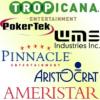 RESULTS: WMS Industries, PokerTek, Pinnacle, Tropicana, Ameristar Casinos