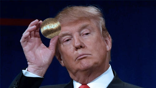 Image result for bitcoin trump