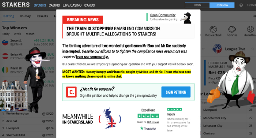 stakers-uk-gambling-commission-license-suspension-petition