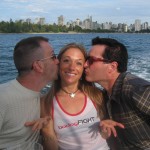 Lifestyle news, JTodd and Calvin sandwich-kissed Becky