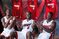 chris bosh lebron james dwyane wade