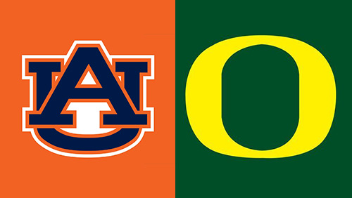 Auburn and Oregon will play for the crystal football