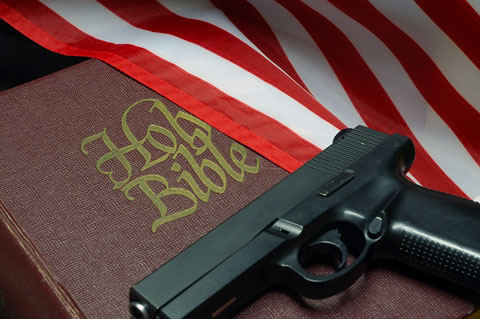 Gun Bible US Flag