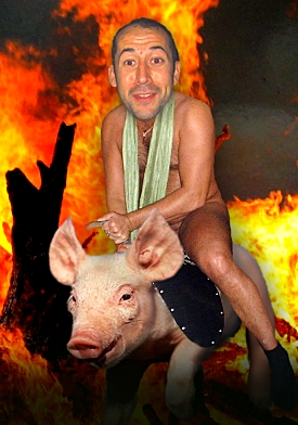A Riding Pig Hell