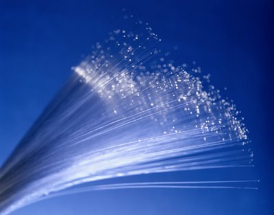 Fiber optic broadband delayed
