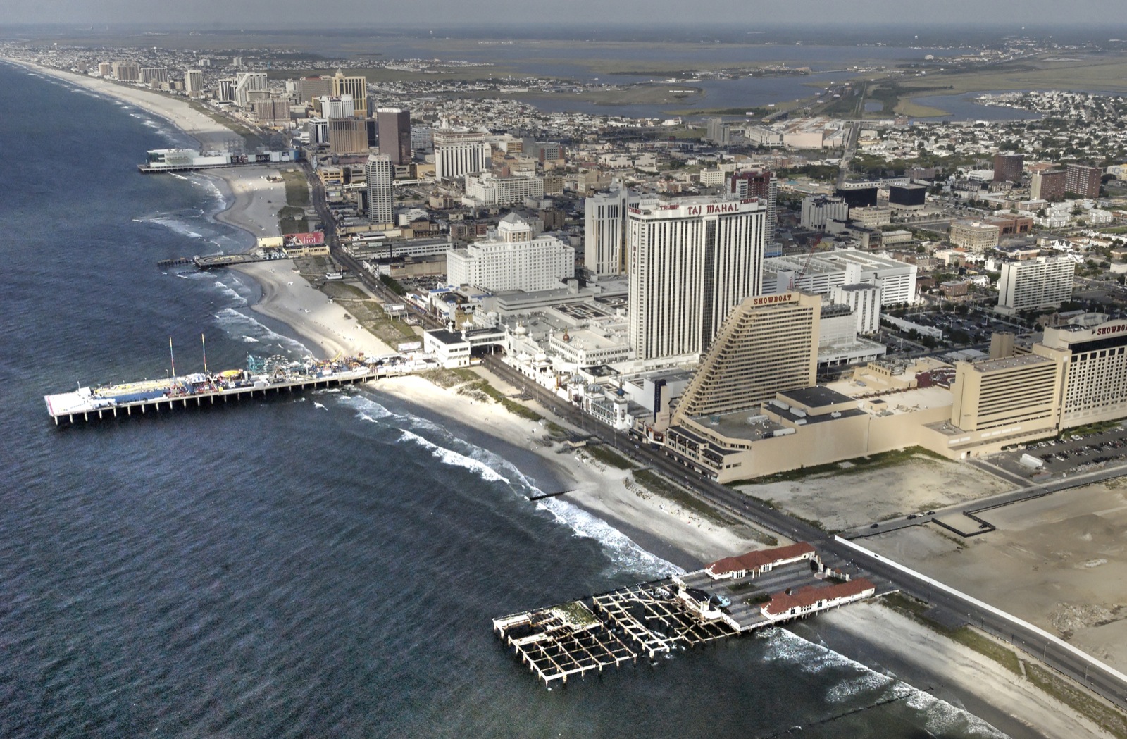 Atlantic City from the air