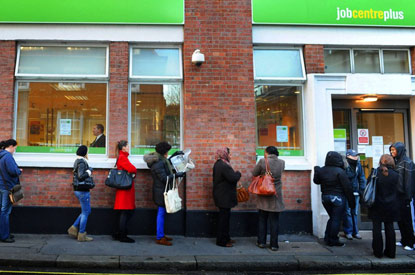 Job centre queue