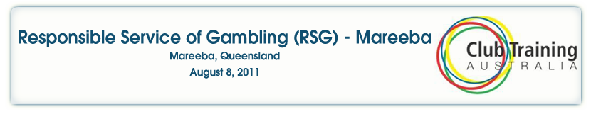 Responsible Service of Gambling - Mareeba Queensland