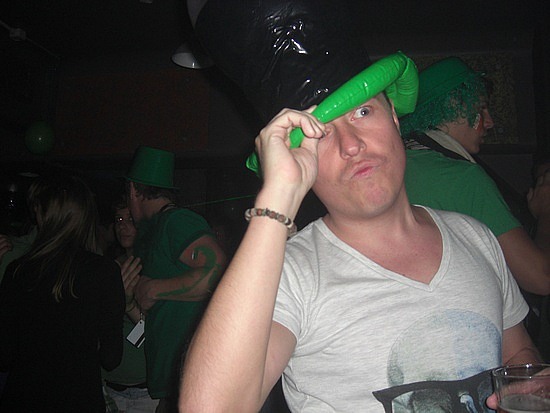Irishman drunk