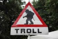 Troll signage