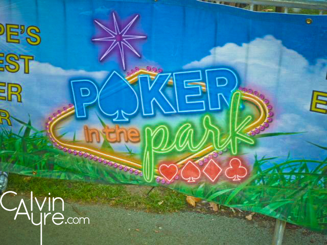 Poker in the Park September 2011 London