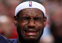 Lebron face sad