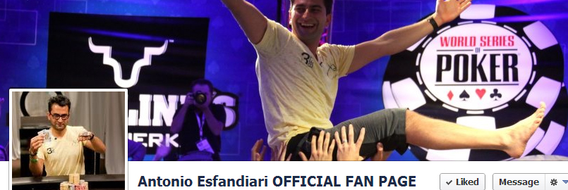 Antonio Esfandiari Facebook Page