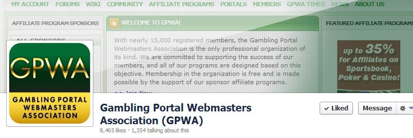 Gambling Portal Webmasters Association (GPWA)