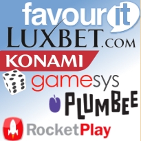 favourit-luxbet-konami-gamesys-plumbee-rocketplay