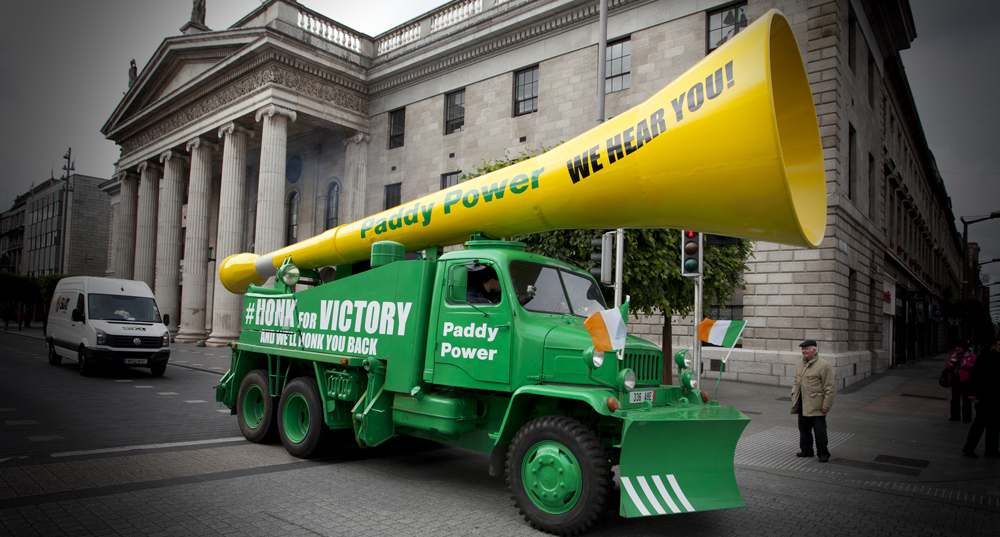 Paddy Power's Vuvuzela Truck