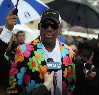 Dennis Rodman provides assist to Paddy Power's Pope Betting