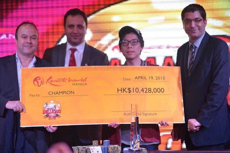 Joseph Cheong Wins the Manila Millions; Switch Poker Launch New Website