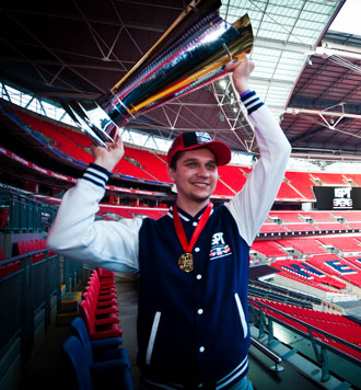 Jakub Michalak Wins the ISPT at Wembley