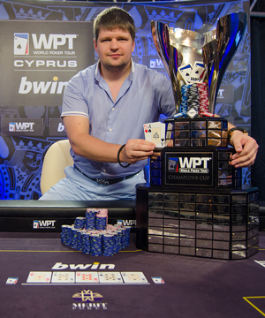 Alexey Rybin is the bwin WPT Merit Cyprus Classic Champion