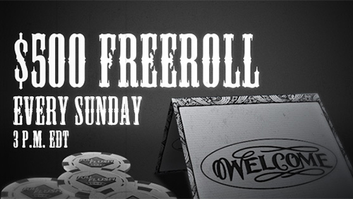 Full Flush Poker’s $500 Sunday Freeroll – Building Bankrolls For Free