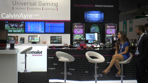 Intralot Booth in EiG 2013 Barcelona