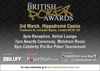 British Poker Awards invite