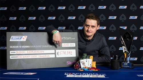 Oleksii Khoroshenin Wins the EPT Vienna Main Event