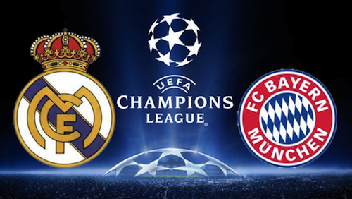 Image result for Bayern Munich against Real Madrid champions league quarter finals