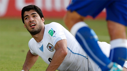 Bettors cash in on Luis Suarez's Bite-a-Palooza