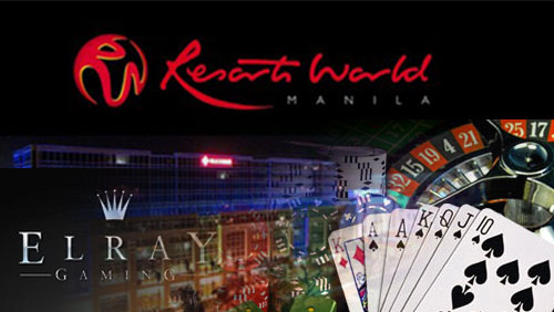 Resorts World Manila’s expansion on track for 2017 completion; Elray Resources Inc. joint venture with junket operator