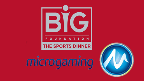 The BiG Foundation announces Microgaming as Headline sponsor for The BiG Sports Dinner