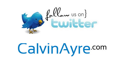 Weekly Poll - Do you Follow @CalvinAyreNews on Twitter?