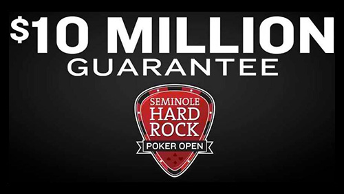 $10m Guaranteed Seminole Hard Rock Poker Open Just Around the Corner