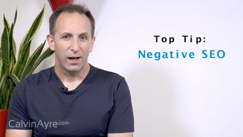 SEO Tip of the Week: Negative SEO