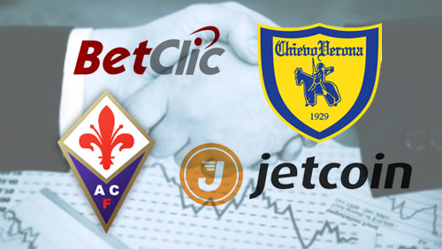 Betclic signs sponsorship deal with Fiorentina; Jetcoin inks Chievo