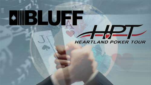 Heartland Poker Tour and BLUFF Strengthen Ties