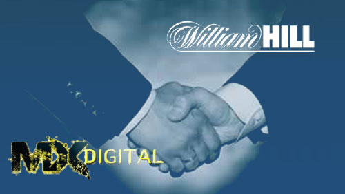 MX DIGITAL announces agreement with William Hill for distribution of on-line waged gaming products