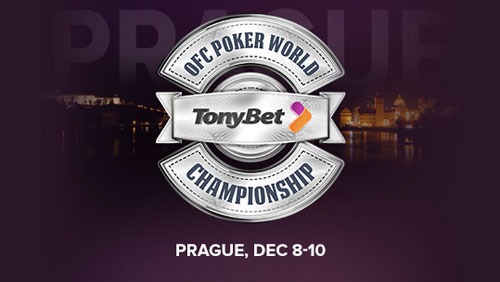 TonyBet Poker Announce First Live Open Face Chinese World Championships, and the World Poker Tour Returns to Prague 
