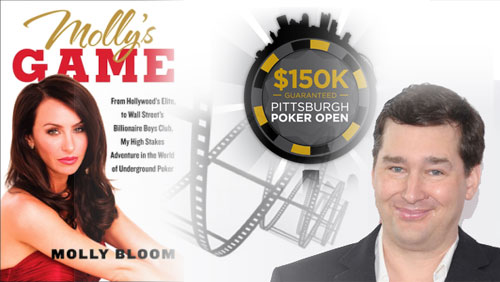 Aaron Sorkin to write film adaptation of Molly Bloom's book; Phil Hellmuth wins Pittsburgh Poker Open